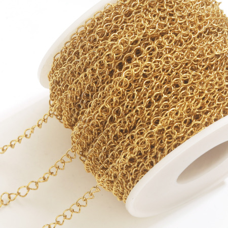Matériaux de cordage en acier inoxydable pour chaînes (vendus au mètre)