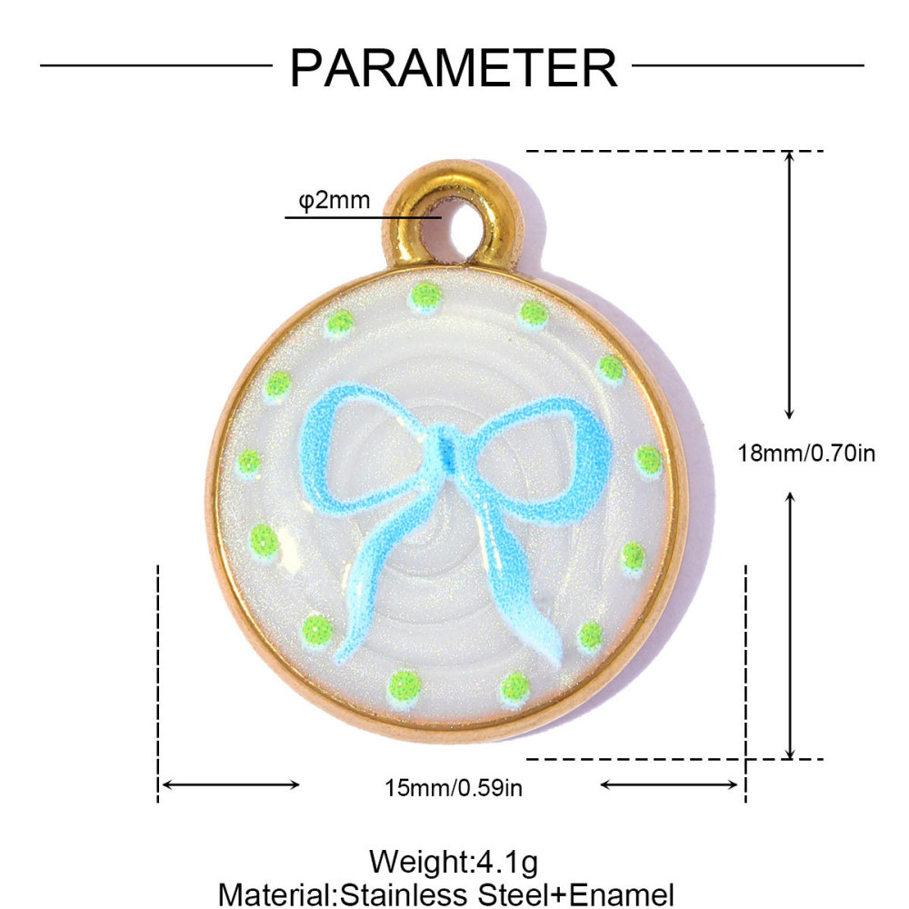 Pendentifs Pour Femmes En Acier Inoxydable, Couleur Or, Motif Fleurs Et Fruits, Collection Romantique 