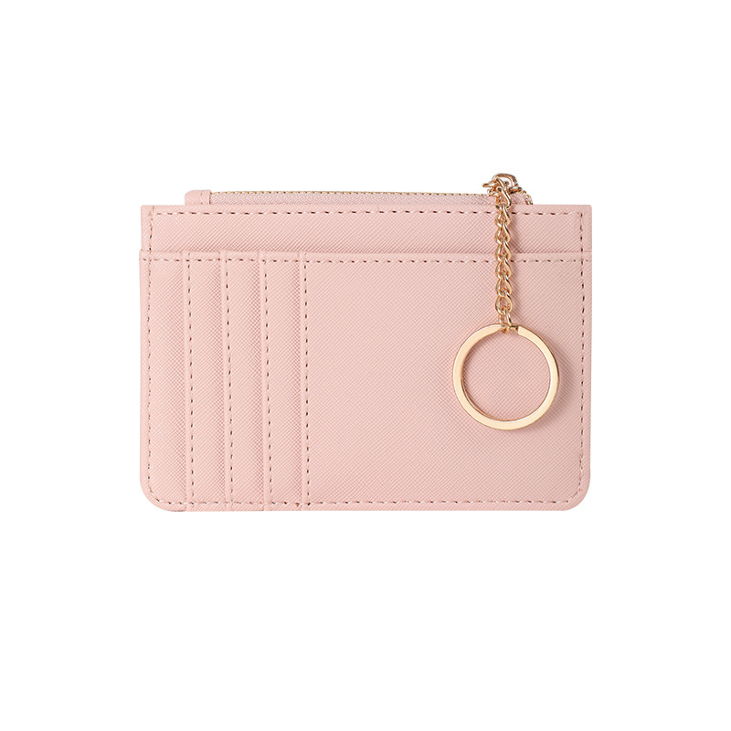 Portefeuilles Et Porte-Cartes Carrés Pour Femmes, Style Décontracté, Couleur Unie, En Pu 