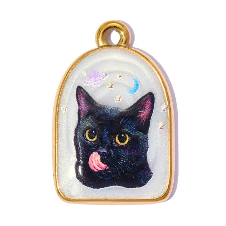 Pendentifs pour femmes en acier inoxydable, couleur or, motif cœur et animal, collection romantique 2