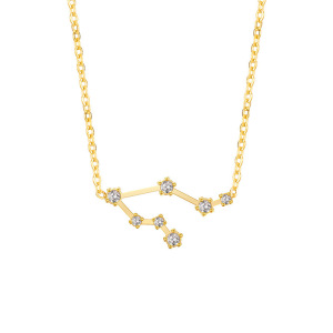 Colliers Pendentifs Pour Femmes, Collection Simple, Forme Irrégulière Mignonne, Constellation, Acier Inoxydable Étanche, Couleur Or h5