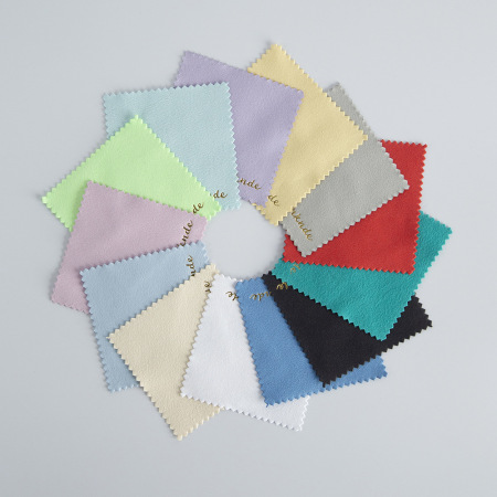 Chiffon à lunettes en polyester uni