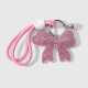 1 porte-clés nœud rose Image3