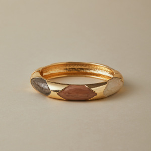Bracelets Pour Femmes En Alliage Émaillé De Forme Géométrique Rétro h5 Image2