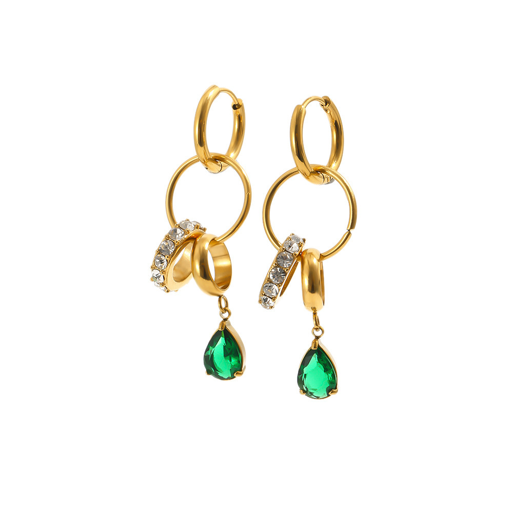 Colliers À Perles Pour Femmes, Collection Classique Élégante En Acier Inoxydable, Couleur Or, Imperméables. Image4