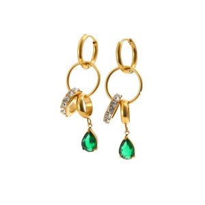 Colliers À Perles Pour Femmes, Collection Classique Élégante En Acier Inoxydable, Couleur Or, Imperméables. h5 Image4