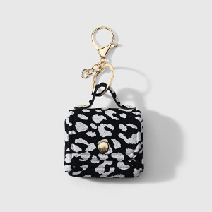 Porte-Clés En Alliage À Imprimé Léopard Rétro Multicolore, Série Simple h5 