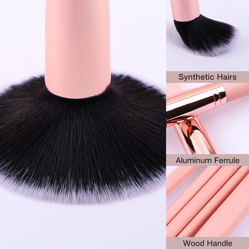 Ensemble De Pinceaux De Maquillage Simple Series Daily Solid Color h5Image3