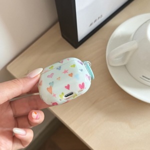 Étui Pour Écouteurs En Forme De Cœur Et D'Étoile Multicolore h5 Image4