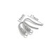 couleur argent/Style 1 