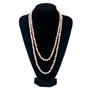 Collier De Perles D'Eau Douce Pour Femme, Collection Simple Et Élégante h5 Image3