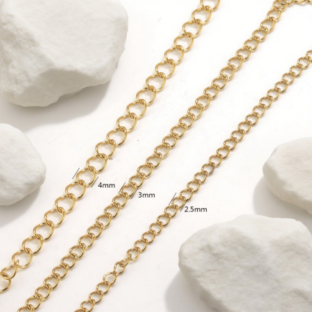 Matériaux de cordage en acier inoxydable pour chaînes (vendus au mètre) 2