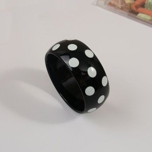 Bracelets Pour Femmes En Résine À Motif Pois Soleil Punk h5 