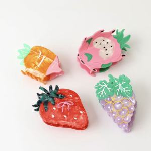 Série Simple Mignon Fruits Couleurs Mixtes Engrais Pour Plantes Acétate Cheveux Griffes h5 Image4