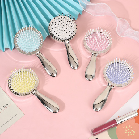 Peignes en plastique de forme irrégulière et de couleurs assorties, de la série Simple 2