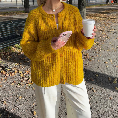 Pull en maille pour femme, sophistiqué, minimaliste, élégant, uni et polyvalent 2