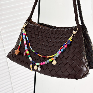 Collection Luxueuse De Perles De Style Océanique Pour Les Vacances, Couleurs Assorties, Coquillages, Étoiles De Mer, Breloques De Sac En Métal h5 Image4