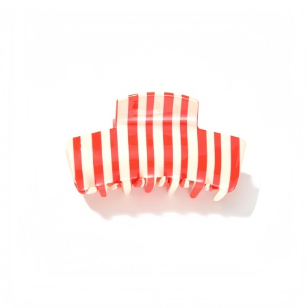 Pinces à cheveux Simple Series Daily Stripe Plaid à dégradé de couleurs en acétate 2