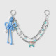 Un pendentif en forme d'étoile de mer bleue et de papillon Image2