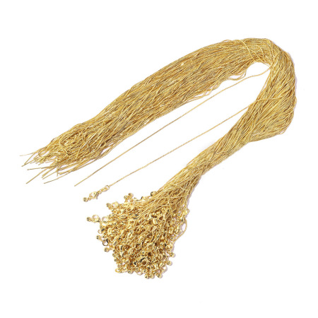 Chaîne en cuivre doré, matériaux de cordage 2