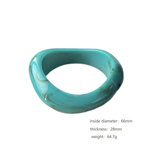Bracelets Pour Femmes En Résine À Dégradé De Couleurs h5 Image5