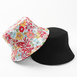 Bob En Coton Multicolore À Fleurs, Collection Simple Series Casual h5 Image3