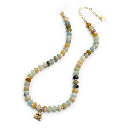 Colliers de perles en pierres naturelles pour femmes 2