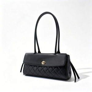 Sacs À Bandoulière Carrés Pour Femmes, Style Décontracté, Surpiqûres Matelassées, Couleur Unie, En Pu De Qualité Supérieure h5 Image2