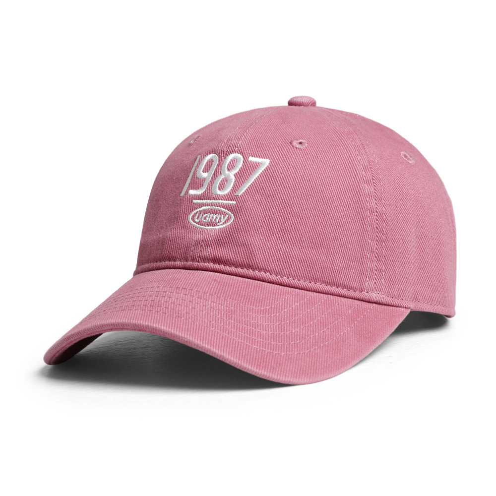 Casquette De Baseball Décontractée En Coton Brodée 