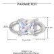 couleur argent/Style 1 