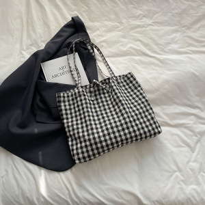 Sacs À Bandoulière Carrés Pour Femmes En Nylon, Style Décontracté, Sans Nœud Papillon h5 