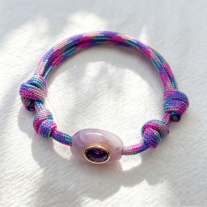 Bracelets Tressés Pour Femmes, Style Ethnique Rétro, Forme Elliptique, Ornés De Zircon. h5 
