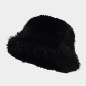 Chapeaux Bob Unis En Imitation Fourrure De La Série Simple h5