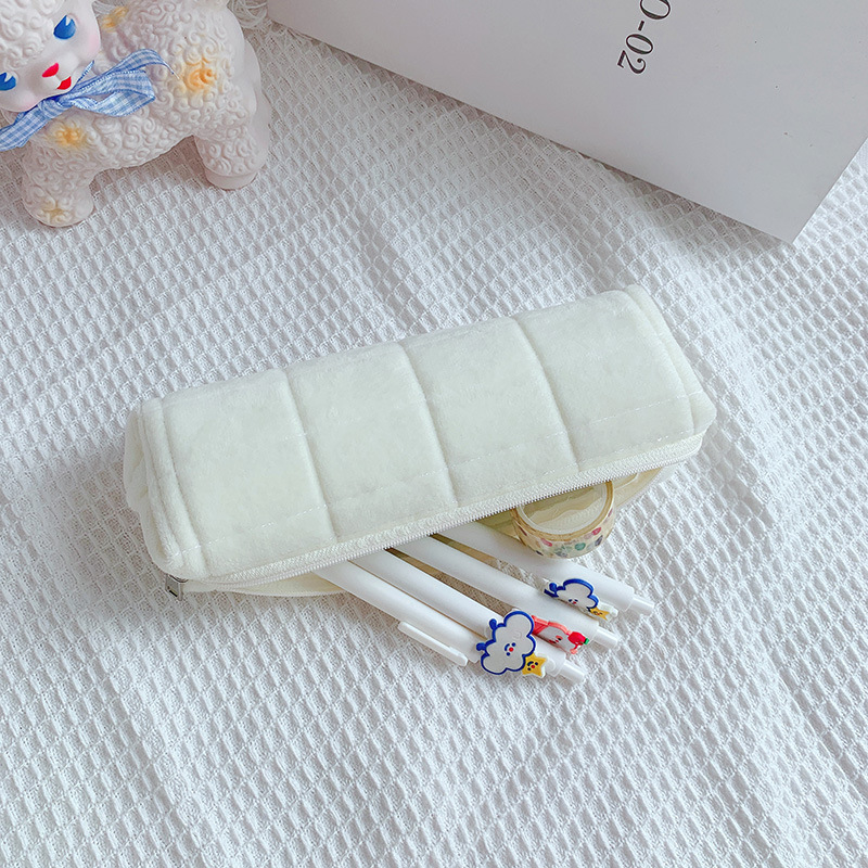 Pochettes À Stylos Simple Series Daily En Polyester, Couleurs Unies Et Assorties Image4