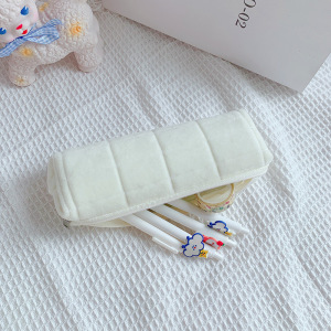 Pochettes À Stylos Simple Series Daily En Polyester, Couleurs Unies Et Assorties h5 Image4