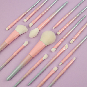 Ensemble De Pinceaux De Maquillage Simple Series Daily Color Mixed Gradient Color h5 Image3