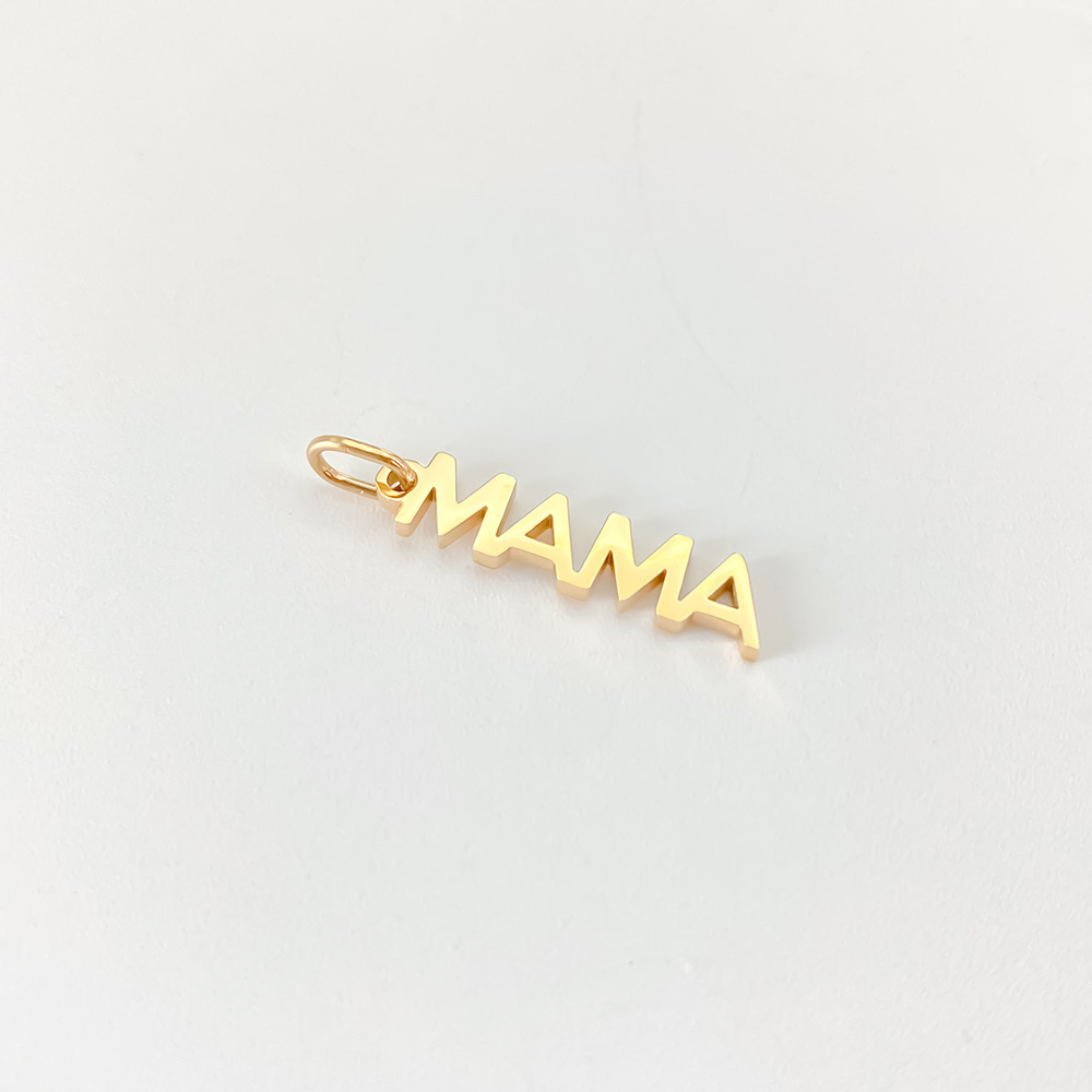 Pendentifs Femme Simple Series Diy En Acier Inoxydable Étanche Couleur Or h5Image4