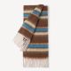 Bleu-brun/35*210cm+Tassel:16cm