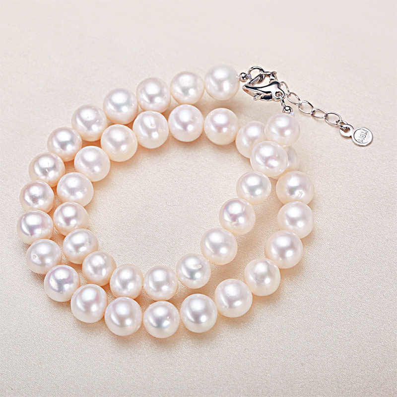 Collier De Perles D'Eau Douce Pour Femme, Collection Simple Et Élégante h5Image3