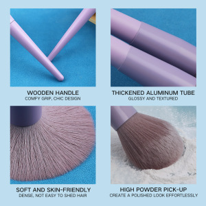 Pinceau De Maquillage Simple Series Daily Solid Color h5 Image4