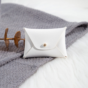 Sacs À Bijoux En Pu De Couleur Unie h5 