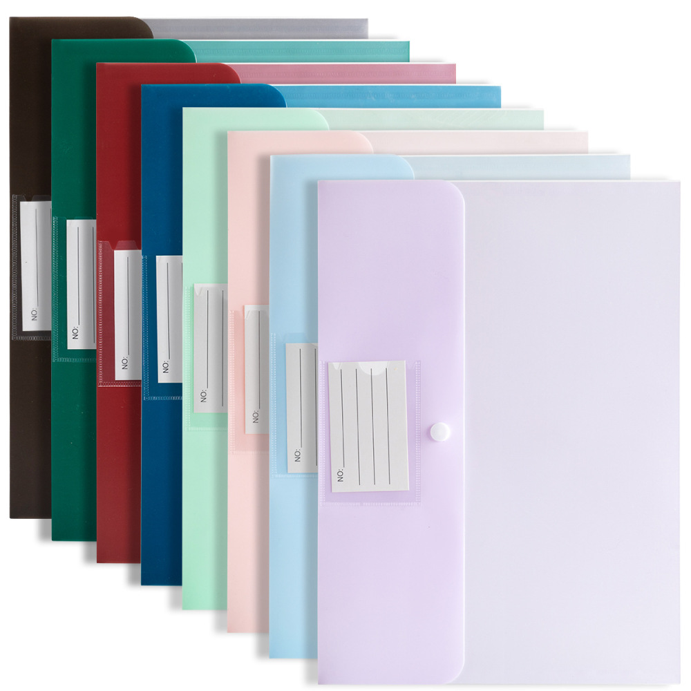 Sacs À Documents Quotidiens Simple Series Pp Couleur Unie Et Multicolore 
