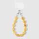 1 breloque de sac orange
