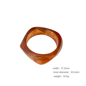 Bracelets Pour Femmes En Résine À Dégradé De Couleurs h5 Image5