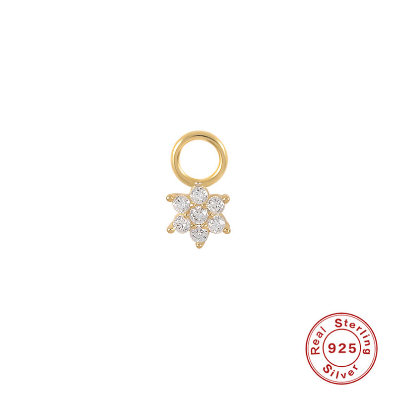 Ensemble De Bijoux Simples En Argent Sterling 925, Forme Irrégulière, Étoile, Couleur Or, À Faire Soi-Même. 