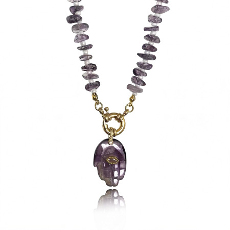 Colliers de perles en cristal pour femmes, collection romantique, aux formes irrégulières et délicates 2