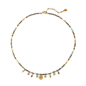Colliers De Perles Rétro En Pierres Naturelles Pour Femmes, Collection Classique h5 Image5