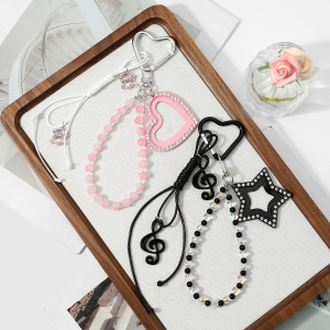 Perles En Forme De Cœur Pour Le Quotidien, Breloques En Alliage Pour Sac À Notes/Instruments, Série Simple h5 Image3