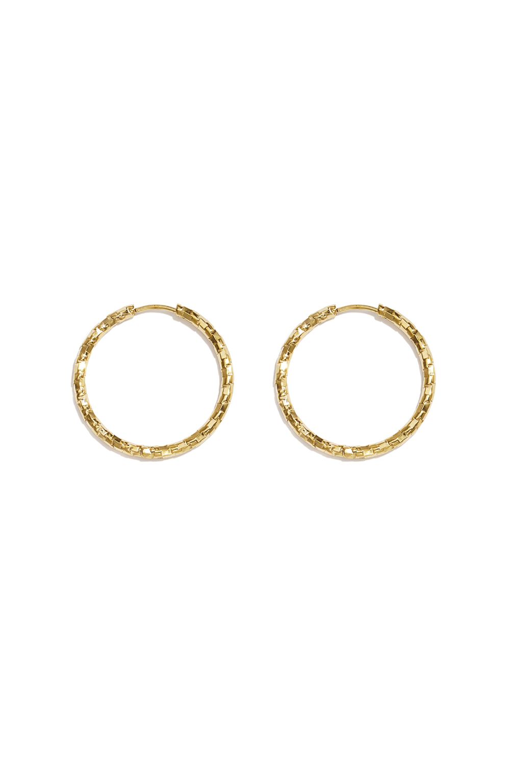 Boucles D'Oreilles Rondes En Acier Inoxydable, Collection Simple Simple, Bijoux Pour Femmes h5Image10