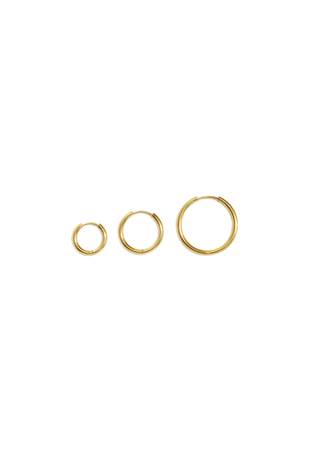 Boucles D'Oreilles En Acier Inoxydable, Forme Géométrique, Collection Simple Pour Le Quotidien, Bijoux Pour Femmes 